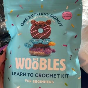 Brand New The Woobles Cat Mystery Donut
